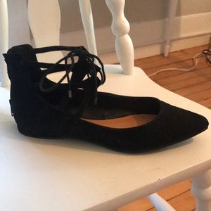 Nine West Lace Up Flats